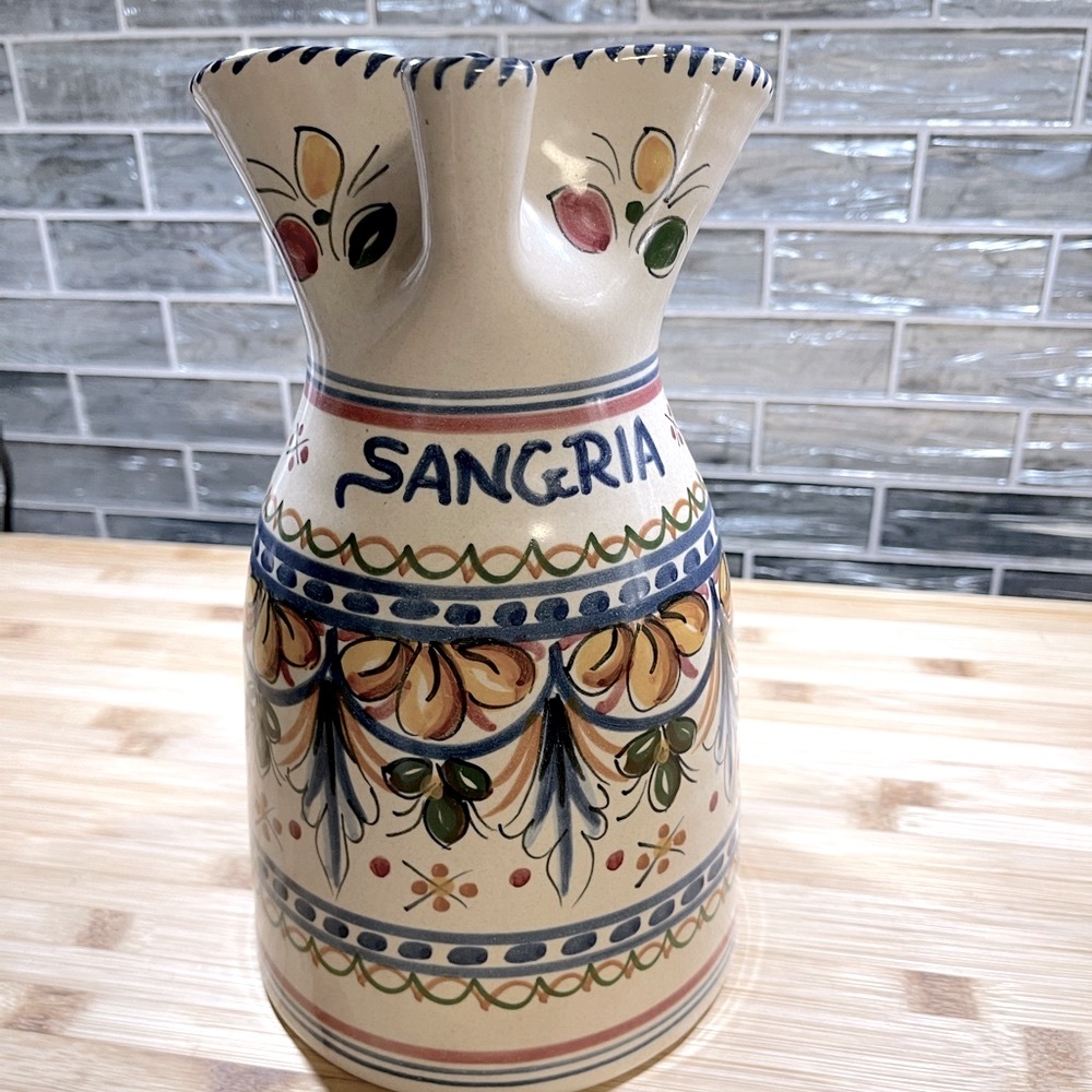 Huge Sangria Pitcher from Spain